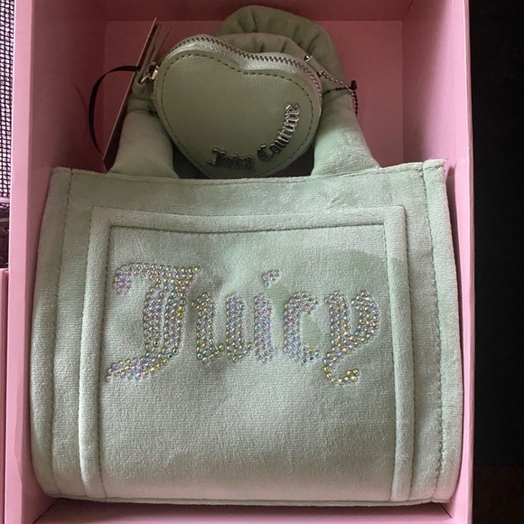 NWT-JUICY COUTURE-BIG SPENDER MINI TOTE 3 PIECE GIFT SET - Picture 6 of 8